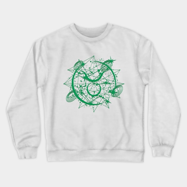 Taurus Symbol Crewneck Sweatshirt by Mujji